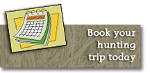 Book your hunting vacation today